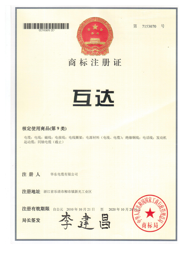 商標注冊證3